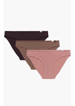 3-pack figi damskie bikini 3CLP-001-WIN/CAPC/BEZ, Kolor brązowo-różowy, Rozmiar S, ATLANTIC ze sklepu Primodo w kategorii Majtki damskie - zdjęcie 174882389