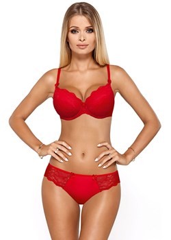 Vesta czerwony biustonosz push-up z odpinanymi ramiączkami, Kolor czerwony, Rozmiar 70C, PariPari Lingerie ze sklepu Primodo w kategorii Biustonosze - zdjęcie 174908018