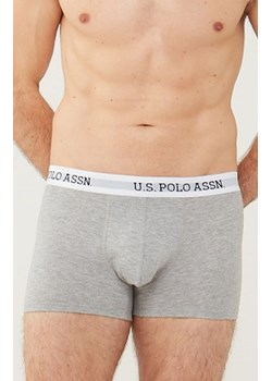 U.S Polo Assn. szare bokserki męskie 80450, Kolor szary melanż, Rozmiar S, U.S. POLO ASSN ze sklepu Primodo w kategorii Majtki męskie - zdjęcie 174913075