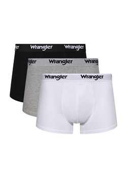 Wrangler 3-pack bawełniane bokserki męskie Masson, Kolor biało-szaro-czarny, Rozmiar M, Wrangler ze sklepu Primodo w kategorii Majtki męskie - zdjęcie 174914388