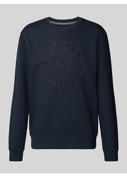 Bluza z okrągłym dekoltem ze sklepu Peek&Cloppenburg  w kategorii Bluzy męskie - zdjęcie 174923149