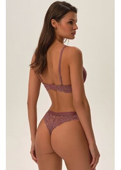 Esotiq stringi damskie koronkowe Lynn 41848-34x, Kolor brudny róż, Rozmiar M, Esotiq ze sklepu Intymna w kategorii Majtki damskie - zdjęcie 174924388