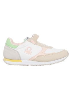 Benetton Sneakersy w kolorze biało-beżowym ze sklepu Limango Polska w kategorii Buty sportowe dziecięce - zdjęcie 174928205