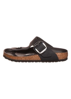 Birkenstock Skórzane japonki &quot;Gizeh Big Buckle&quot; w kolorze czarnym ze sklepu Limango Polska w kategorii Klapki damskie - zdjęcie 174935569