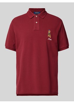 Koszulka polo z wyhaftowanym logo ze sklepu Peek&Cloppenburg  w kategorii T-shirty męskie - zdjęcie 174936925