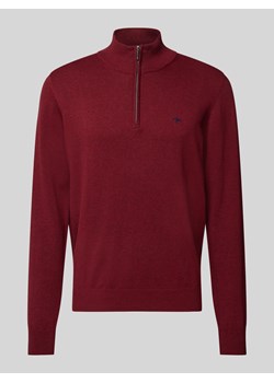 Sweter z dzianiny z kołnierzem ze sklepu Peek&Cloppenburg  w kategorii Swetry męskie - zdjęcie 174937079