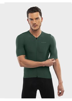 Siroko Koszulka kolarska &quot;SRX PRO Dauphiné&quot; w kolorze khaki ze sklepu Limango Polska w kategorii T-shirty męskie - zdjęcie 174937767