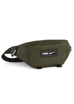 PUMA Saszetka Deck Waist Bag zielona ze sklepu taniesportowe.pl w kategorii Nerki - zdjęcie 174939135