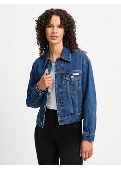 Calvin Klein Jeans Damska kurtka dżinsowa Kobiety Bawełna denim jednolity ze sklepu vangraaf w kategorii Kurtki damskie - zdjęcie 174939277