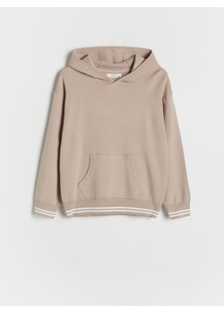 Reserved - Sweter z kapturem - beżowy - id: 8130X-08M - marki Reserved - 174942417 Reserved - Sweter z kapturem - beżowy ze sklepu Reserved w kategorii Swetry chłopięce - zdjęcie 174942417