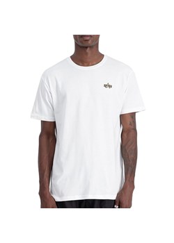 Koszulka Alpha Industries 3D Small Logo 14851109 - biała ze sklepu streetstyle24.pl w kategorii T-shirty męskie - zdjęcie 174951796