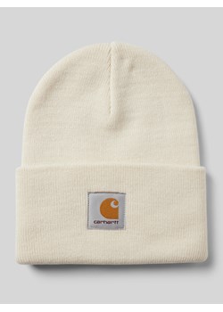 Czapka beanie z naszywką z logo model ‘ACRYLIC WATCH HAT’ ze sklepu Peek&Cloppenburg  w kategorii Czapki zimowe męskie - zdjęcie 174952468