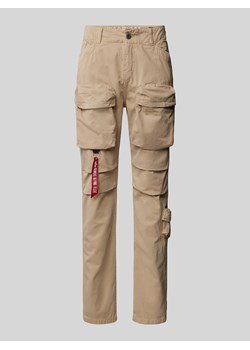 Spodnie cargo o kroju regular fit ze szlufkami na pasek model ‘Tactical Pant’ ze sklepu Peek&Cloppenburg  w kategorii Spodnie męskie - zdjęcie 174956427