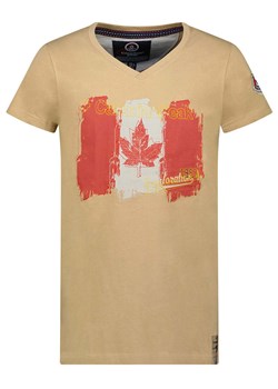 Canadian Peak Koszulka &quot;Jerable&quot; w kolorze beżowym ze sklepu Limango Polska w kategorii T-shirty męskie - zdjęcie 174959197