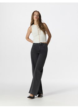 Reserved - Jeansy wide leg - szary ze sklepu Reserved w kategorii Jeansy damskie - zdjęcie 174962768