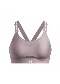 Biustonosz treningowy Under Armour UA Infinity High 2.0 Bra - beżowy ze sklepu Sportstylestory.com w kategorii Biustonosze - zdjęcie 174963469