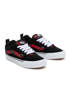 Vans Skórzane sneakersy &quot;Knu Skool&quot; w kolorze czarno-czerwonym ze sklepu Limango Polska w kategorii Trampki damskie - zdjęcie 174966317