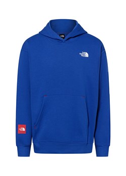 The North Face Męska bluza z kapturem Mężczyźni niebieski jednolity ze sklepu vangraaf w kategorii Bluzy męskie - zdjęcie 174968935