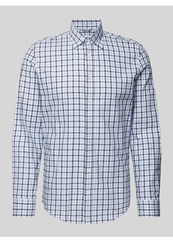 Koszula biznesowa o kroju Slim Fit z kołnierzykiem typu button down ze sklepu Peek&Cloppenburg  w kategorii Koszule męskie - zdjęcie 174970349