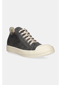 Rick Owens trampki Low Sneaks damskie kolor szary DS02D2802.SCF ze sklepu PRM w kategorii Trampki damskie - zdjęcie 174971436