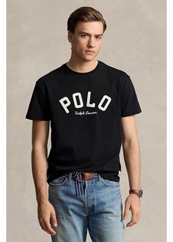 Polo Ralph Lauren t-shirt bawełniany męski kolor czarny z aplikacją 710952043 ze sklepu PRM w kategorii T-shirty męskie - zdjęcie 174971476