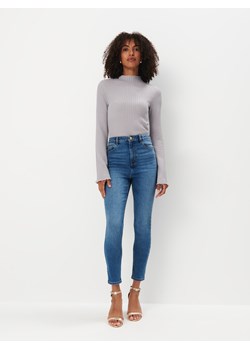 Mohito - Jeansy skinny PETITE - niebieski ze sklepu Mohito w kategorii Jeansy damskie - zdjęcie 174976207