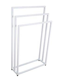 Biały stojak na ręczniki 75 cm X11 Inelo ze sklepu Edinos.pl w kategorii Łazienka - zdjęcie 174977235