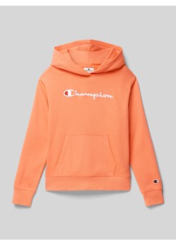 Bluza z kapturem z wyhaftowanym logo ze sklepu Peek&Cloppenburg  w kategorii Bluzy dziewczęce - zdjęcie 174986047