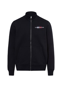 Tommy Hilfiger Bluza męska Mężczyźni granatowy jednolity ze sklepu vangraaf w kategorii Bluzy męskie - zdjęcie 174988667