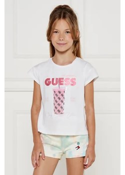 Guess T-shirt | Regular Fit ze sklepu Gomez Fashion Store w kategorii Bluzki dziewczęce - zdjęcie 174989395