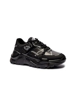 Versace Jeans Couture Sneakersy | z dodatkiem skóry ze sklepu Gomez Fashion Store w kategorii Buty sportowe męskie - zdjęcie 174990848