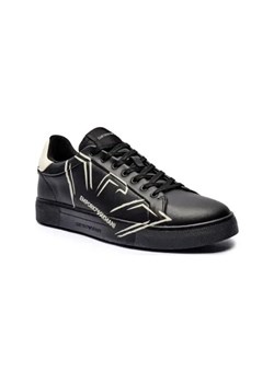 Emporio Armani Skórzane sneakersy ze sklepu Gomez Fashion Store w kategorii Buty sportowe męskie - zdjęcie 174992199