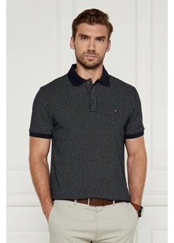 Tommy Hilfiger Polo PIQUE MICROPRINT | Regular Fit ze sklepu Gomez Fashion Store w kategorii T-shirty męskie - zdjęcie 174996726