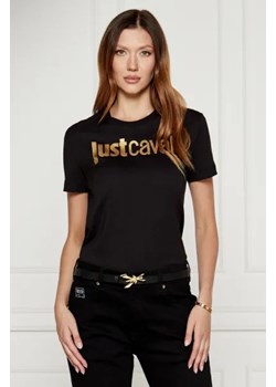 Just Cavalli T-shirt | Slim Fit ze sklepu Gomez Fashion Store w kategorii Bluzki damskie - zdjęcie 174998205