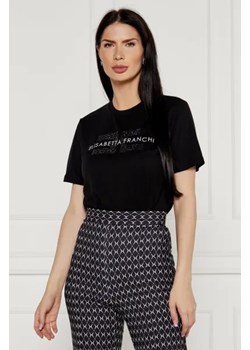 Elisabetta Franchi T-shirt | Slim Fit ze sklepu Gomez Fashion Store w kategorii Bluzki damskie - zdjęcie 174999687