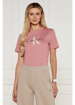 CALVIN KLEIN JEANS T-shirt | Regular Fit ze sklepu Gomez Fashion Store w kategorii Bluzki damskie - zdjęcie 175000087