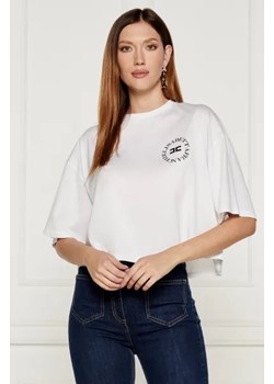 Elisabetta Franchi T-shirt | Cropped Fit ze sklepu Gomez Fashion Store w kategorii Bluzki damskie - zdjęcie 175001445