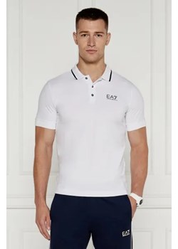 EA7 Polo | Regular Fit | pique ze sklepu Gomez Fashion Store w kategorii T-shirty męskie - zdjęcie 175001546