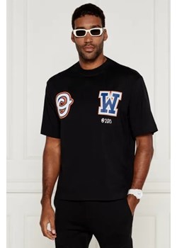 OFF-WHITE T-shirt Wiz skate | Regular Fit ze sklepu Gomez Fashion Store w kategorii T-shirty męskie - zdjęcie 175001898