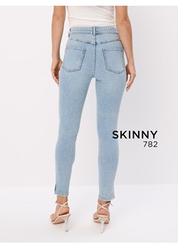 Mohito - Jeansy skinny - niebieski ze sklepu Mohito w kategorii Jeansy damskie - zdjęcie 175003517