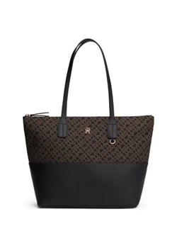 Tommy Hilfiger Skórzana shopperka JACQUARD ze sklepu Gomez Fashion Store w kategorii Torby Shopper bag - zdjęcie 175007199