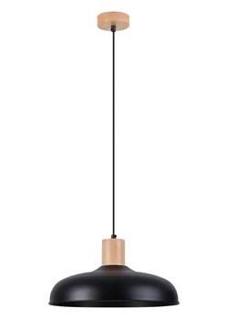 Czarna industrialna metalowa lampa wisząca nad stół - A644 L0-K25 ze sklepu Edinos.pl w kategorii Lampy wiszące - zdjęcie 175008879