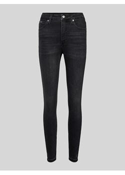 Jeansy o kroju super straight fit z wysokim stanem i 5 kieszeniami ze sklepu Peek&Cloppenburg  w kategorii Jeansy damskie - zdjęcie 175010279