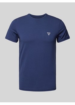 T-shirt z nadrukiem z logo ze sklepu Peek&Cloppenburg  w kategorii T-shirty męskie - zdjęcie 175010389