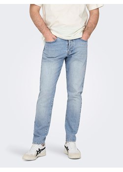 ONLY &amp; SONS Dżinsy - Tapered fit - w kolorze błękitnym ze sklepu Limango Polska w kategorii Jeansy męskie - zdjęcie 175020206