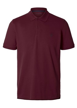 SELECTED HOMME Koszulka polo w kolorze bordowym ze sklepu Limango Polska w kategorii T-shirty męskie - zdjęcie 175020338