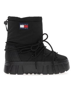 Buty Tommy Jeans Hybrid Boot EN0EN02601-BDS - czarne ze sklepu streetstyle24.pl w kategorii Śniegowce damskie - zdjęcie 175021109