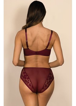 Figi damskie wysokie bordowe Orlando C125, Kolor bordowy, Rozmiar M, Ewa Bien ze sklepu Intymna w kategorii Majtki damskie - zdjęcie 175021355