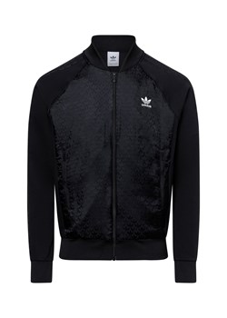 adidas Originals Bluza męska Mężczyźni Sztuczne włókno czarny jednolity ze sklepu vangraaf w kategorii Bluzy męskie - zdjęcie 175022886