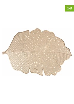 Villa d´Este Podkładki stołowe (6 szt.) w kolorze złotym - 45 x 30 cm ze sklepu Limango Polska w kategorii Podkładki na stół - zdjęcie 175056728